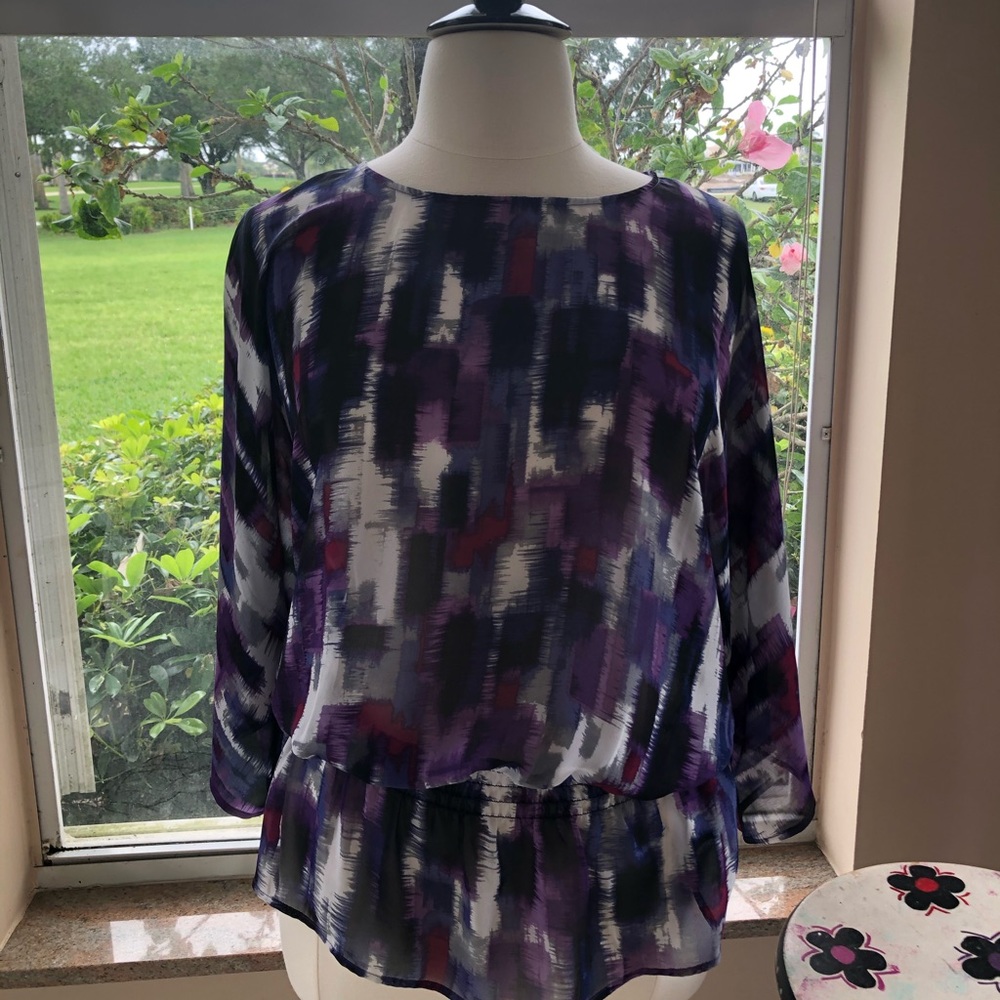 Chico Polyester Abstract Blouse